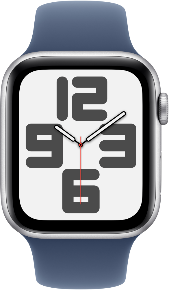 Смарт-годинник Apple Watch SE GPS 44mm Silver Aluminium Case with
